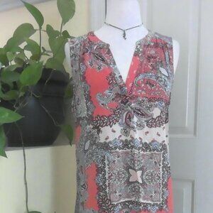 Anthrpologie Fleur Bleue Shift Dress Sz M